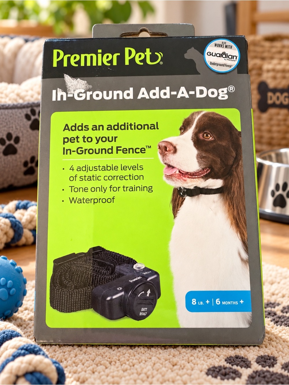 Premier Pet In-Ground Add-A-Dog Receiver Collar GIG00-16920 Waterproof